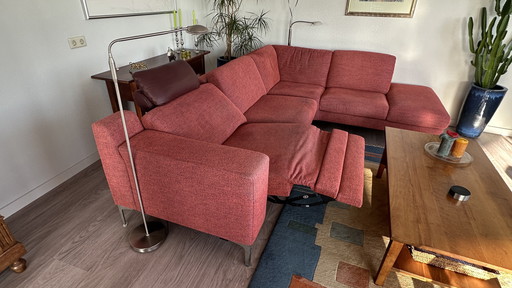 Canapé d'angle Montel avec espace détente