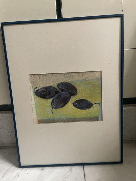 Painting - Jihad Abousleiman - Plums – Paintings & Drawings, Glass, Metal (photo 3 of 6)