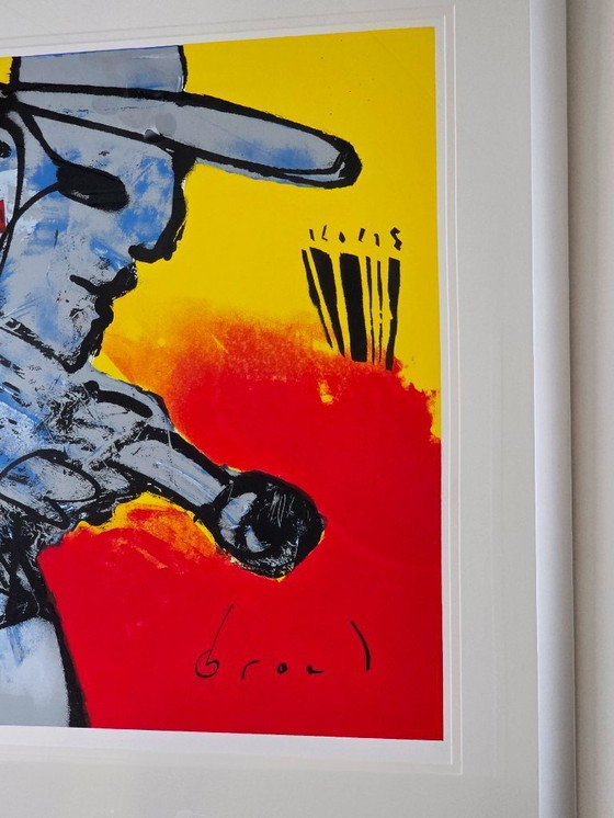 Image 1 of Herman Brood - Bluff - 27/100 - Hand signed