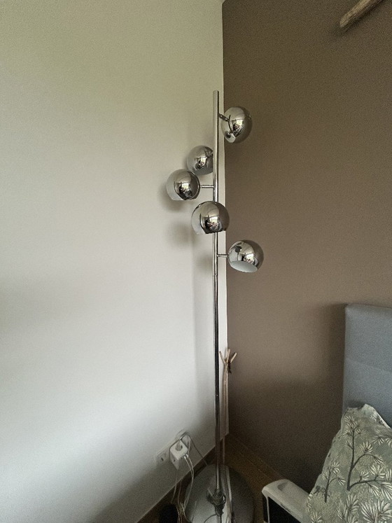 Image 1 of KARE Design Calotta 5-flammige Stehleuchte – Chrom (H200)