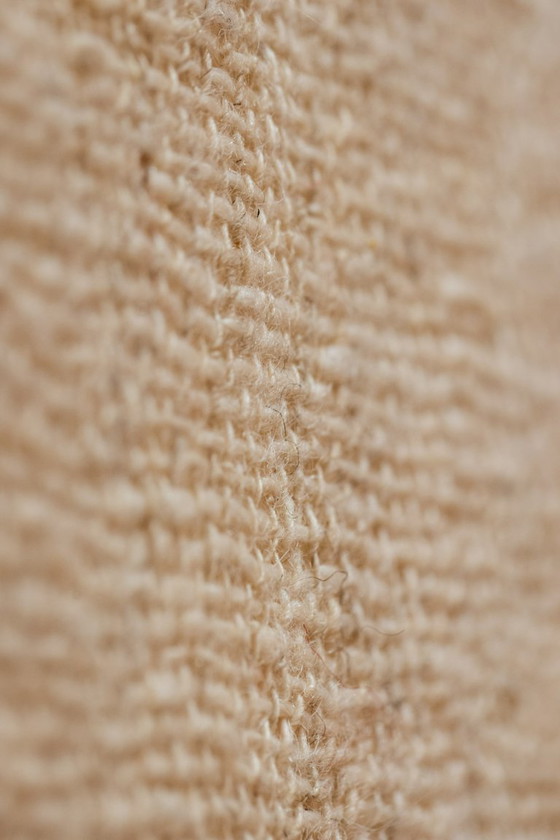 Image 1 of Drieluik met geometrische decoratie in geweven wol. Handgemaakt, 20e eeuw.