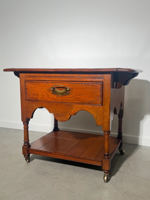 Klaptafel met lade