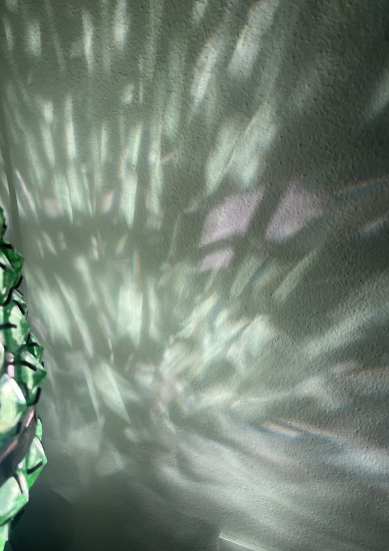 Image 1 of Suspension en verre vintage