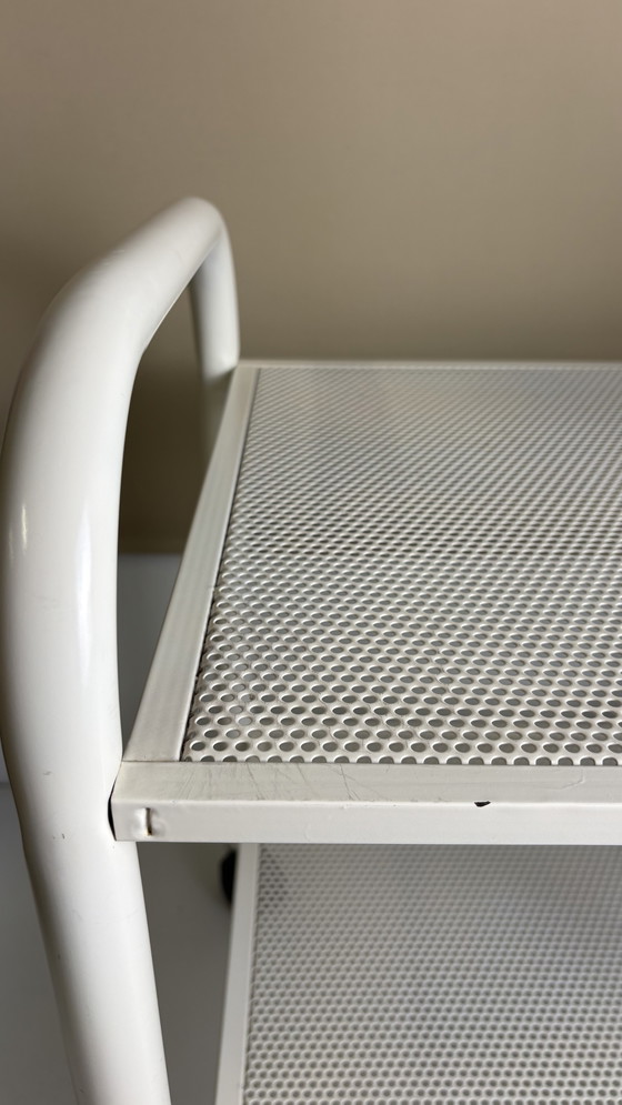 Image 1 of Vintage Space Age wit metalen design trolley Tech Innovator