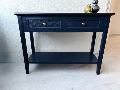 Table d'appoint relookée