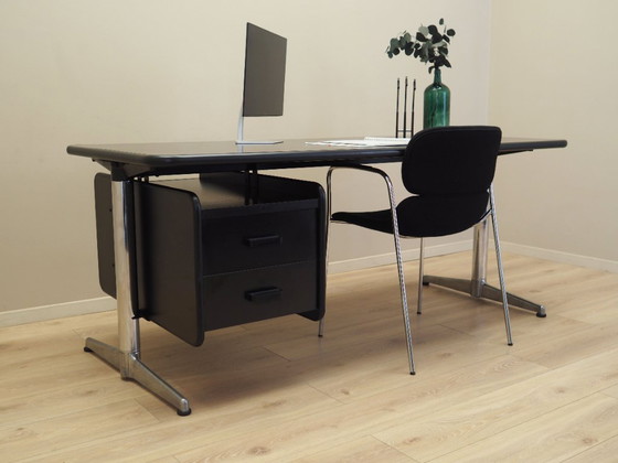 Image 1 of Scrivania, design italiano, anni '70, designer: Giancarlo Piretti, produttore: Anonima Castelli