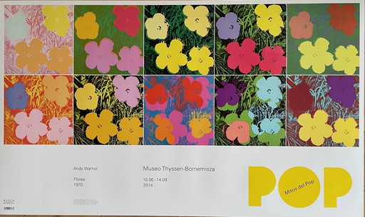 Andy Warhol (1928-1987), Flores, 1970, Copyright 2014 The Andy Warhol Foundation For The Visual Arts, Inc