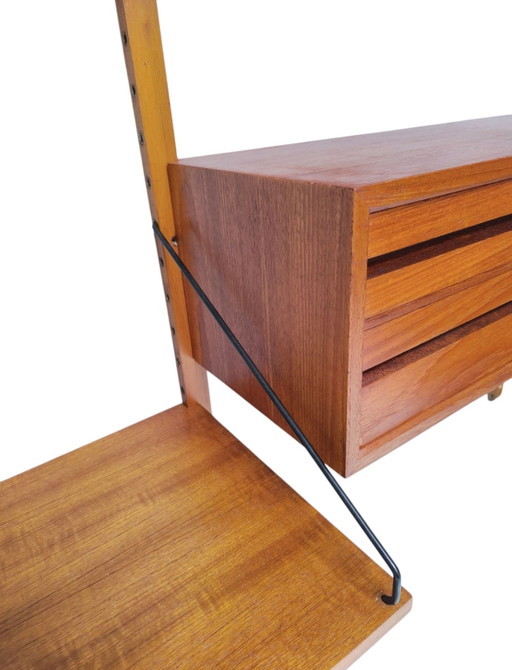 Teak Deens Royal Denmark Modulair Wandsysteem