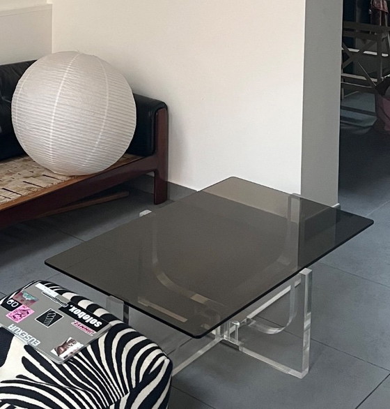 Image 1 of Table basse Michel Dumas 1970