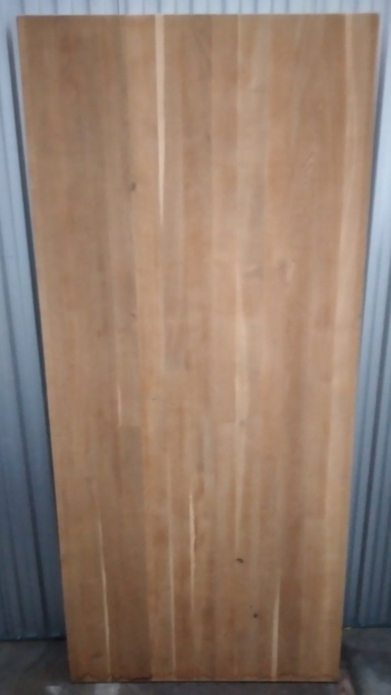 Image 1 of Tafelblad massief eiken 200x90x4cm 