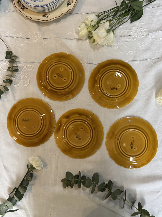 Image 1 of Assiettes Sarreguemines vintage 