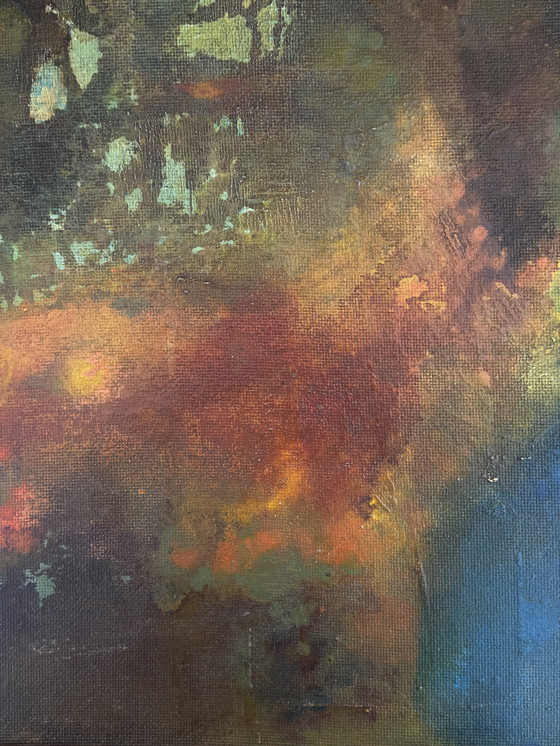 Image 1 of Silvin Bronkart - Deep River - magnificent painting from 1960