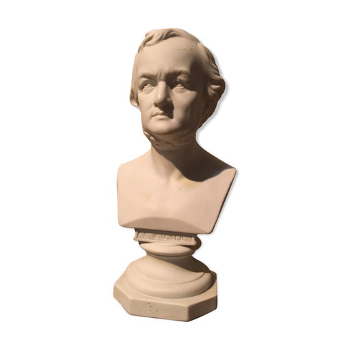 Busto de R.Wagner en yeso