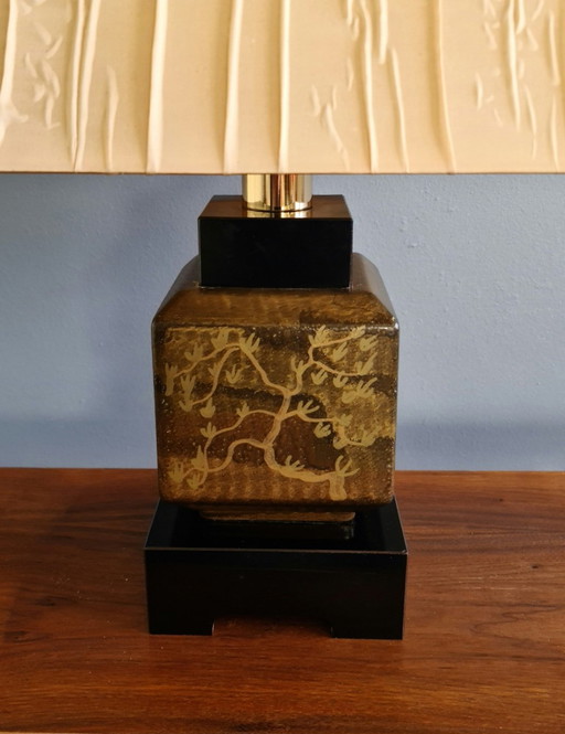 Tischlampe im Hollywood-Regency-Stil aus dem Orient