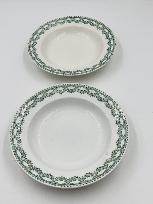 Set of two Carlotta plates