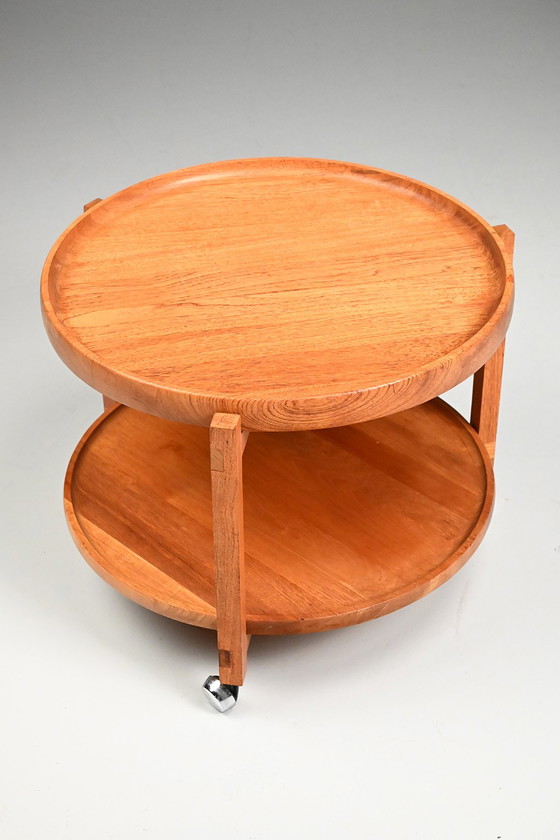 Image 1 of Carrito de té de roble