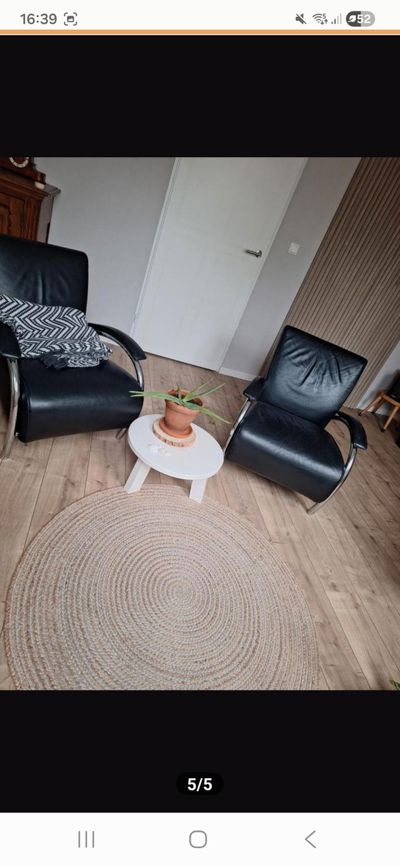 Image 1 of Two Molinari accademia armchairs