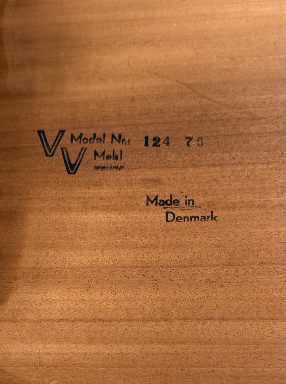 Vintage Extendable Danish Dining Table, VV Møbler ‘60 – Wood (photo 14 of 14)