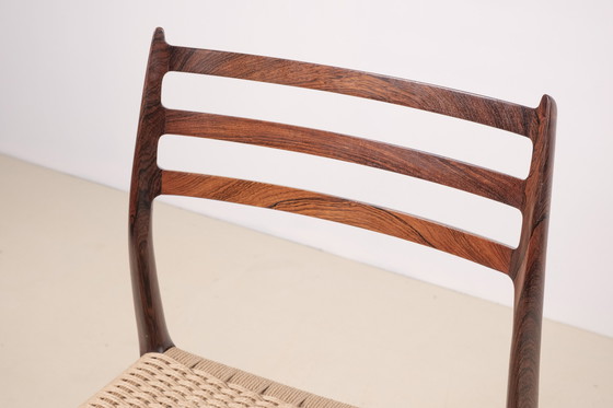 Image 1 of 1x Silla Niels Møller Modelo 78 en palisandro, Dinamarca, década de 1960