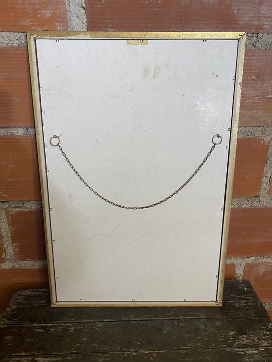 Image 1 of Miroir Publicitaire Bistrot Ancien Chocolat VAN HOUTEN Suchard vintage #D374