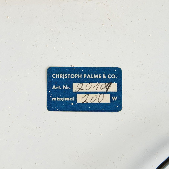 Image 1 of Applique quadrata in ottone con prismi di vetro