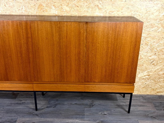 Image 1 of Credenza alta in teak anni '60/'70, modello B60 di Dieter Waeckerlin per Behr.