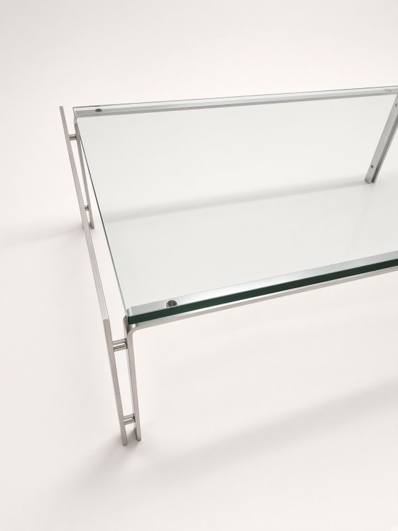 Hank Kwint Metaform M-1 coffee table – Glass, Metal (photo 4 of 8)