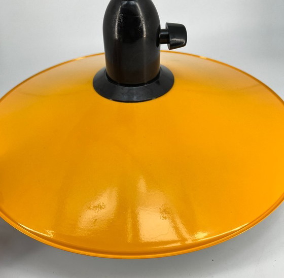 Image 1 of Suspension IKEA PLIGG vintage des années 1970 – Jaune – Boîte d'origine