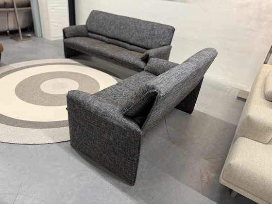 Image 1 of 2 Leolux Bora Beta Sofa 3- und 2-Sitzer Ruvido-Stoff