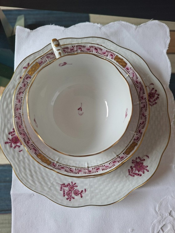 Image 1 of Herend Porzellan Teegedeck