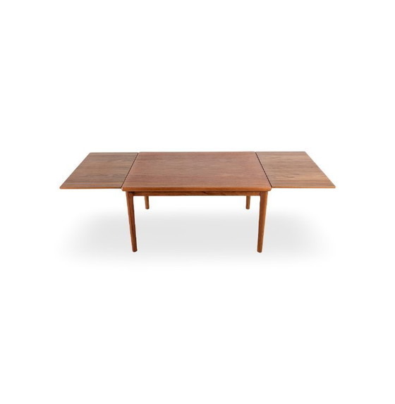 Image 1 of Originele Jalk Grete Midcentury uitschuifbare eettafel Glostrup teak