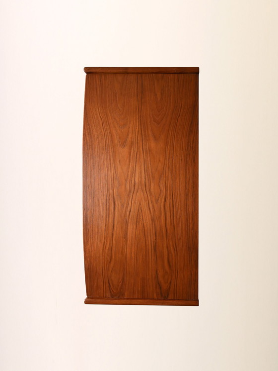 Image 1 of Scandinavian Secretaire with Hidden Mirror