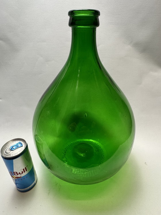 Image 1 of Satz von 2 alten Glasflaschen (VEBAU 54L & 10L, Italien)