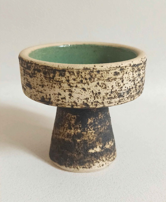 Image 1 of Bowl-shaped candlestick by Pieter Groeneveldt 1960s Height 9 cm