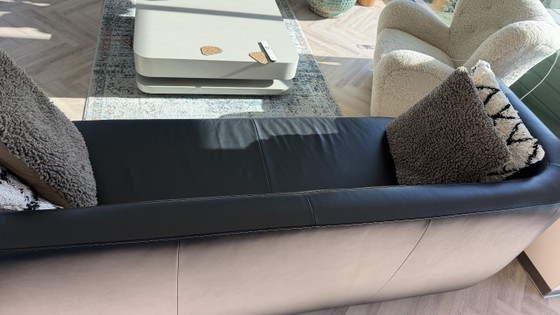 Schwarzes Ledersofa von Flemming lassen – bylassen (Audo), 3-5 Sitzer Sofas (photo 3 of 5)