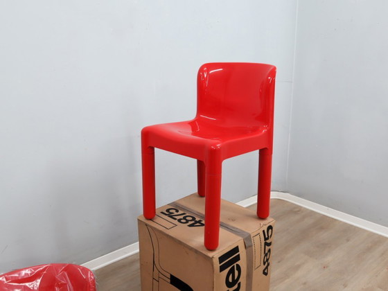 Image 1 of Coppia di sedie Kartell modello 4875 degli anni '70 di Carlo Bartoli fondo STOCK