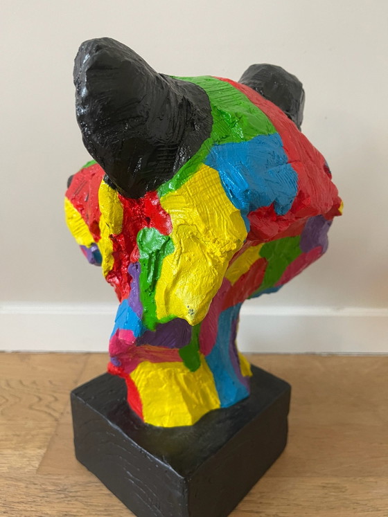 Special lion statue, Decorative Objects, Other, Multi Color (photo 9 of 9)