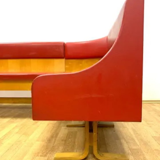 Image 1 of Mid-Century Retro Vintage Ludvík Volák Bench & 2 Chairs, 1970s