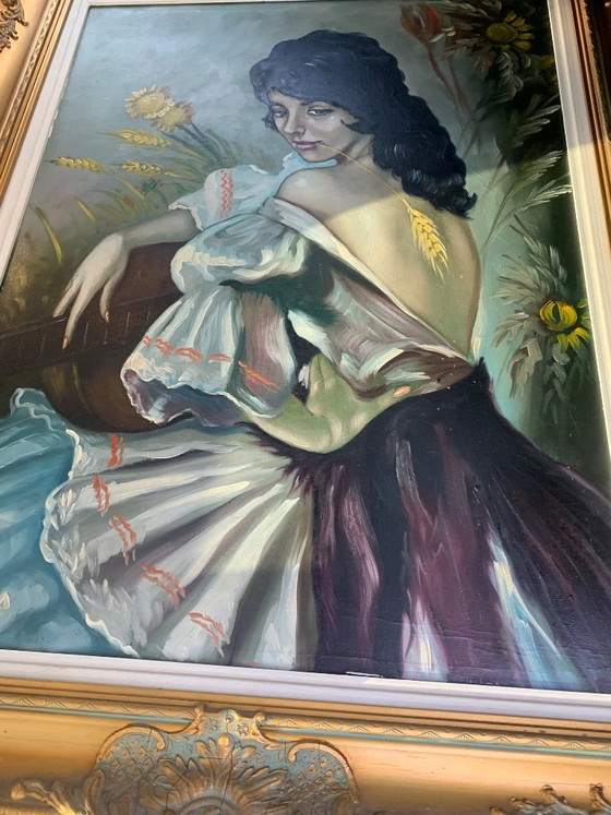 Image 1 of Reproduction Ribero Gypsy woman