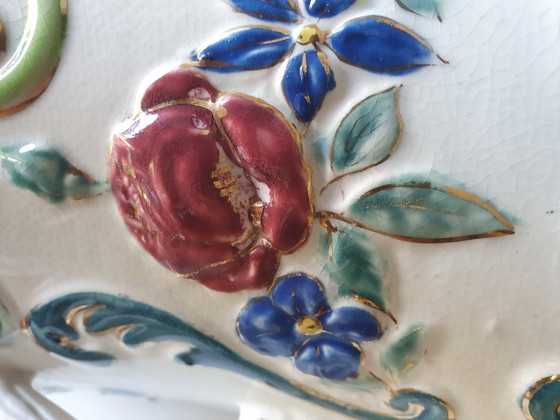 Image 1 of Antique Flowerpot Nimy (Belgium) – Rococo Style – ca. 1900