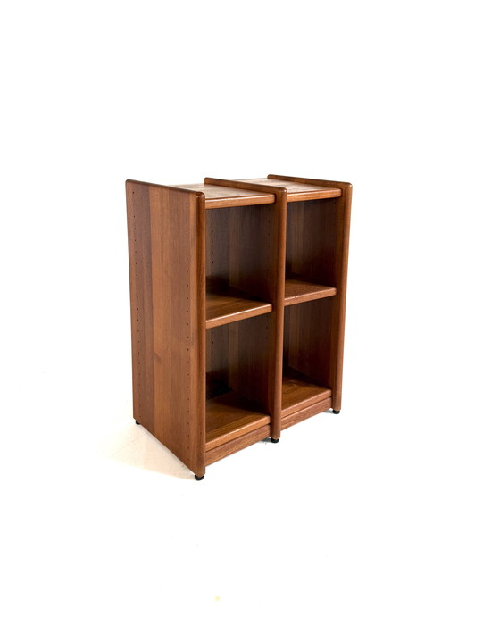 Image 1 of Vintage Danish teak compartment cabinet '70s
