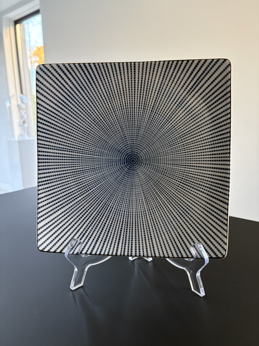 Sendan Tokusa table, Japanese, 22x22cm