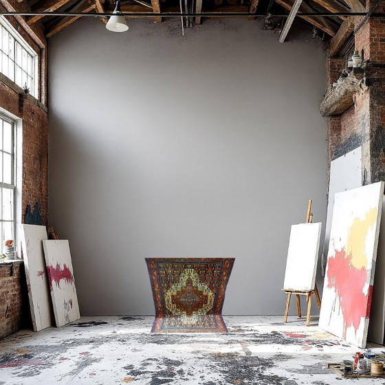 Image 1 of Senne - 160 x 132 cm - Handgeknüpft