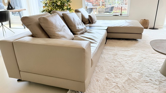 Image 1 of Minotti White corner sofa