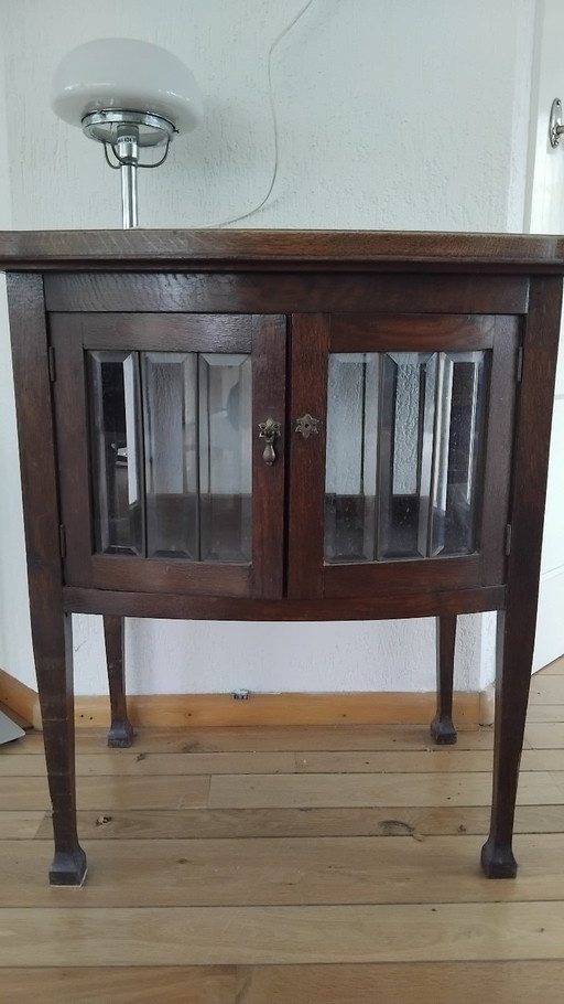 Antique tea cabinet