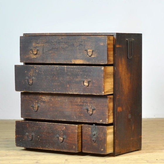 Image 1 of Japanse Tansu ladekast, circa 1870