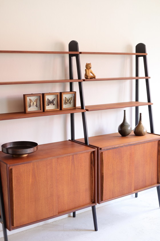 Image 1 of Scandinavische Wandkast, Jaren 60