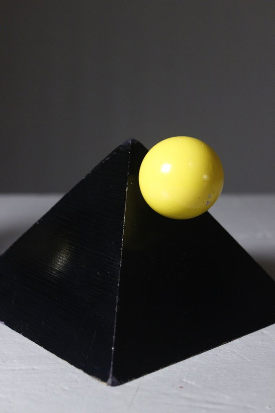 Image 1 of Postmoderne Bauhaus-Skulpturen von Robert Jean Chapuis SPLASH 1980er Jahre