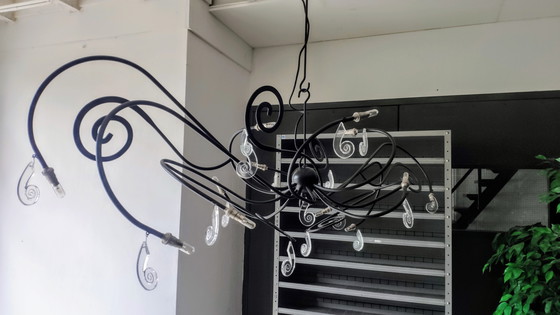 Image 1 of Lámpara colgante ovalada Maroezka Mets Octopus 