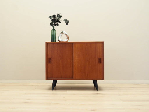 Teak cabinet, Danish design, 1970s, production: Denmark